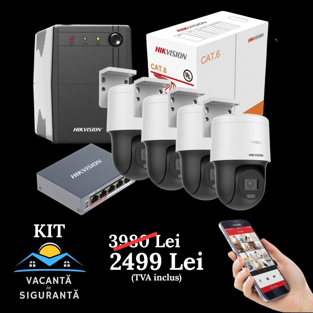 oferta promotionala sistem supraveghere video Bucuresti de la INTEGRA GUARD